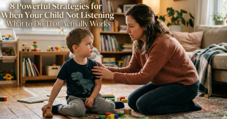 child not listening what to do