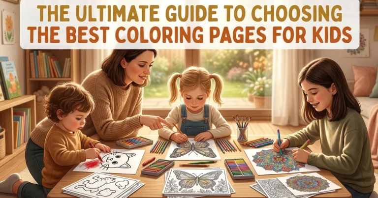 The Ultimate Guide to Choosing the Best Coloring Pages for Kids (By Age and Theme)