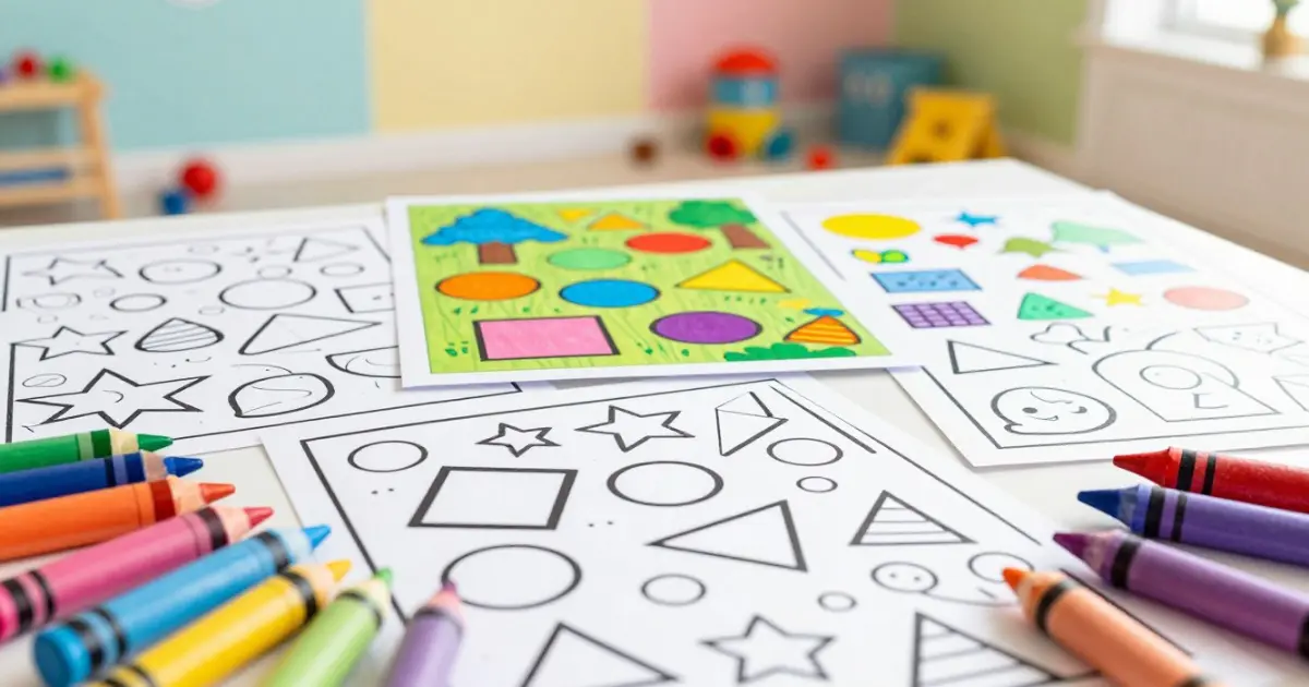 Discover how coloring pages can help your child learn colors, shapes, and numbers.