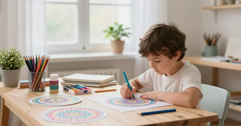 coloring for kids anxiety