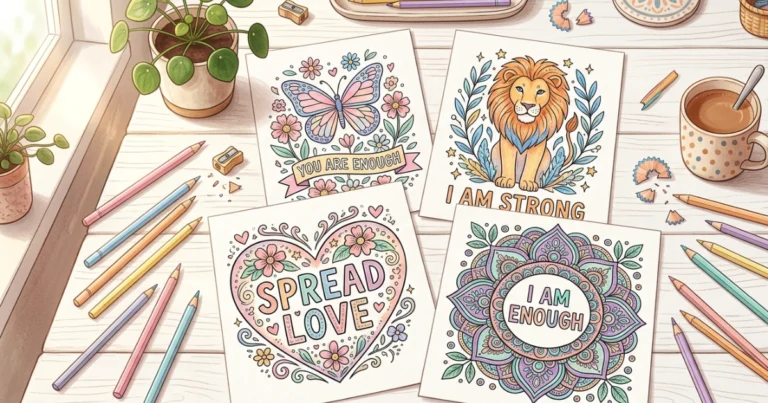 kindness coloring pages