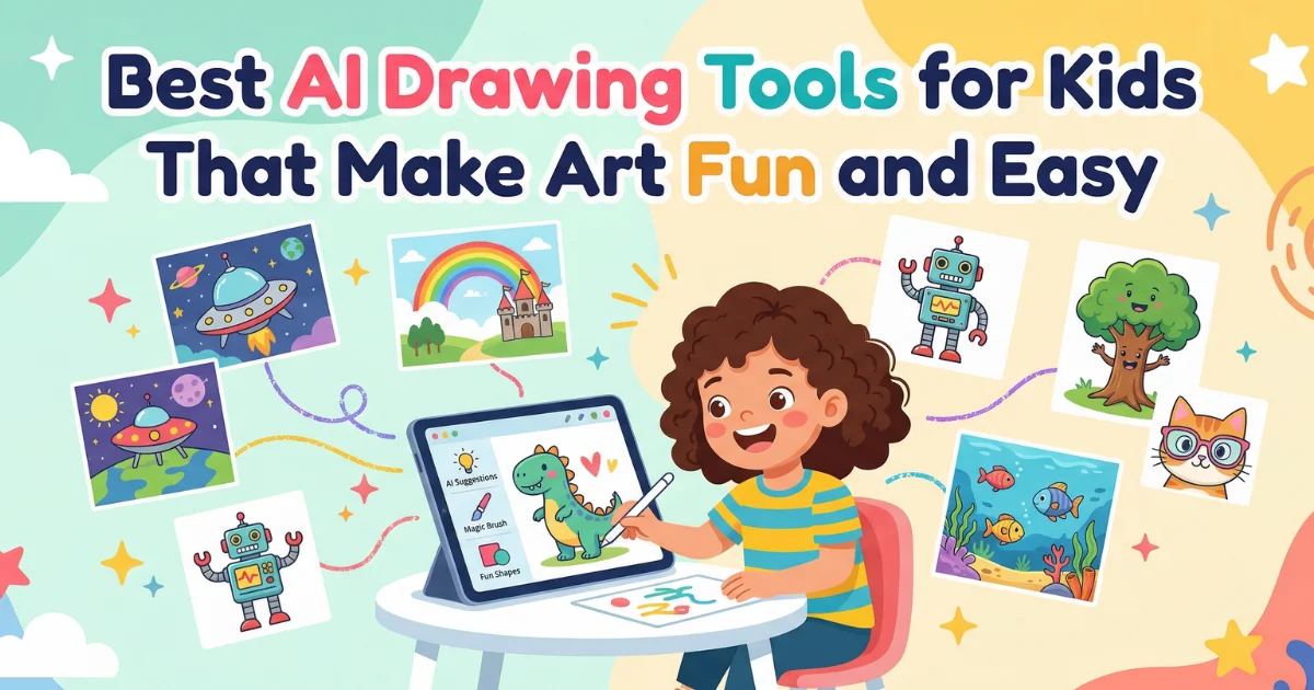 10 Best AI Drawing Tools for Kids (2024 Guide) Safe, Free, and Ranked by Age