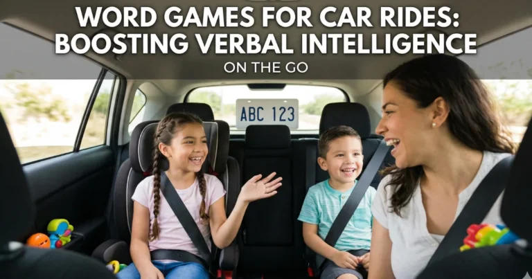 Word Games for Car Rides: Boosting Verbal Intelligence on the Go